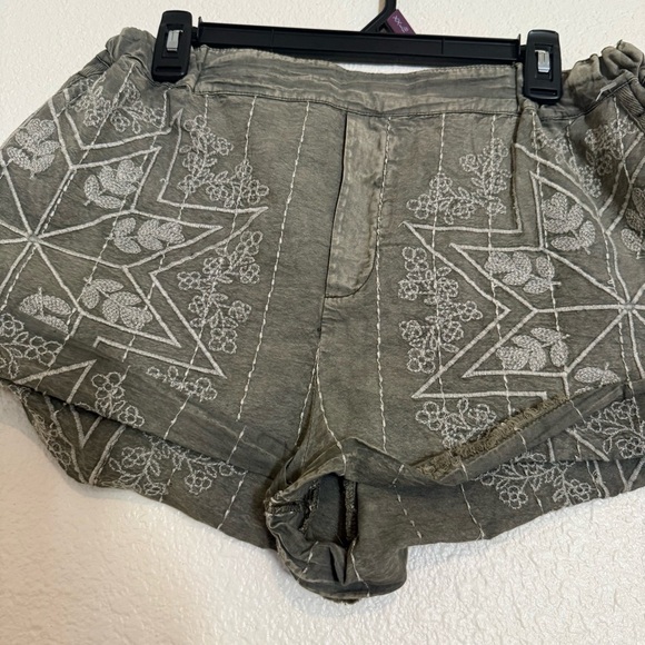 NWOT free people Westover Embroidered Shorts - Picture 5 of 10